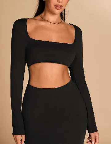 Rochie lunga SHEIN, negru