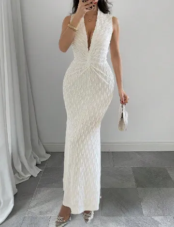 Rochie lunga SHEIN, alb