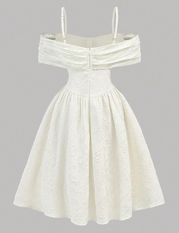 Rochie Shein Kids, ecru