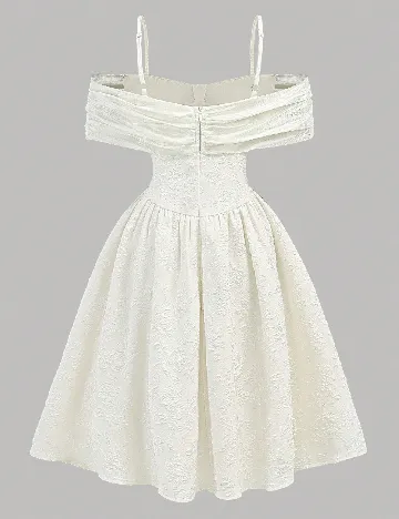 Rochie Shein Kids, ecru