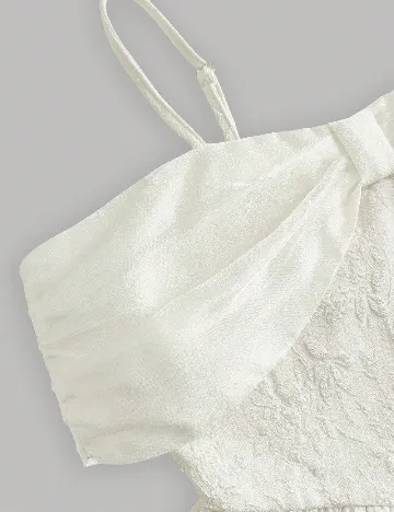 Rochie Shein Kids, ecru