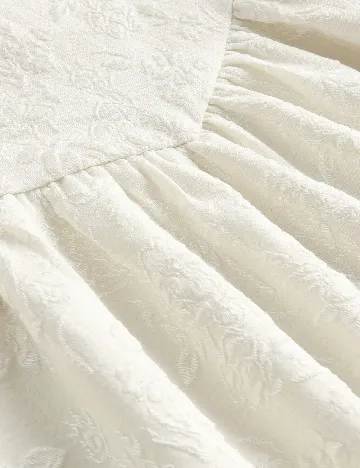 Rochie Shein Kids, ecru