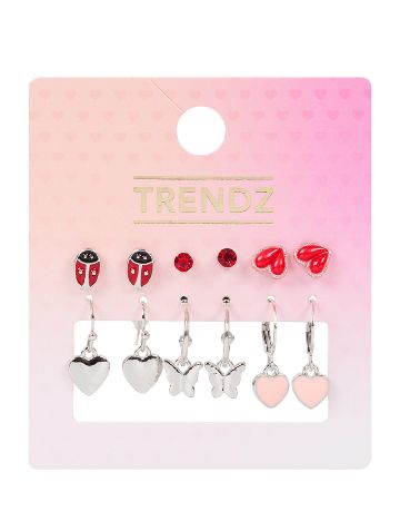 Set Cercei 6 perechi Trendz, mix culori