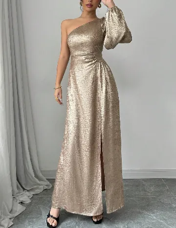 Rochie lunga SHEIN, maro