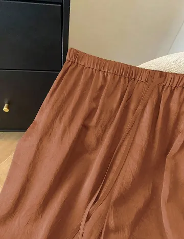 Pantaloni SHEIN, maro