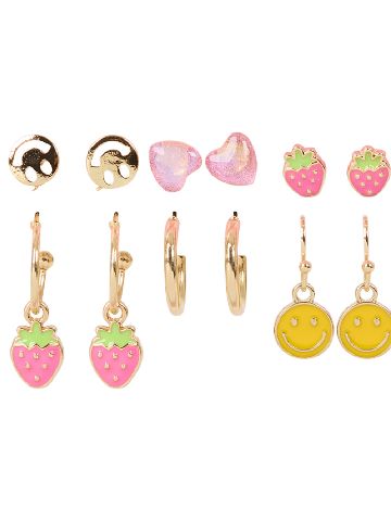 Set Cercei 6 perechi Trendz, mix culori