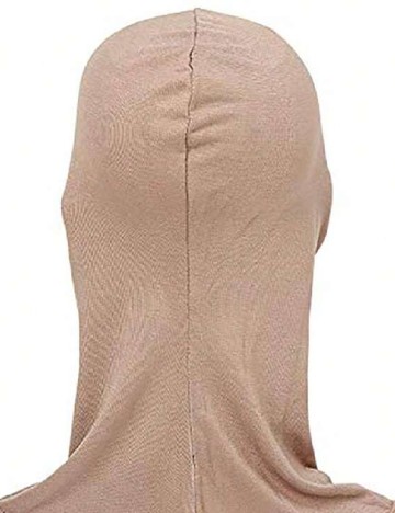 Hijab 2 bucati SHEIN, alb/maro