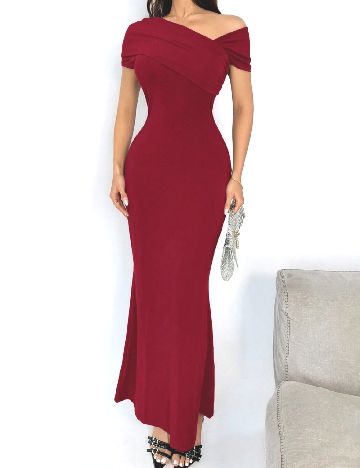 Rochie lunga SHEIN, rosu