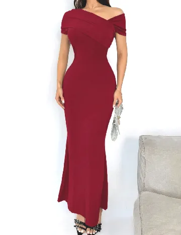 Rochie lunga SHEIN, rosu