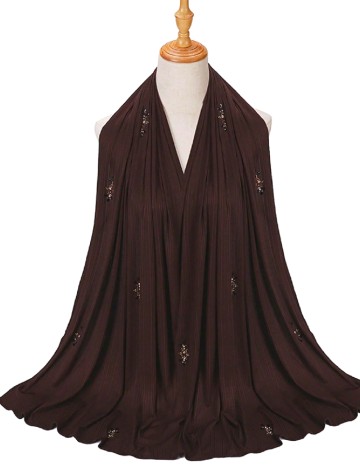 Esarfa SHEIN, maro inchis