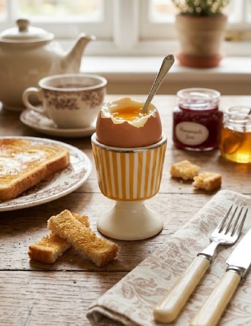 Suport pentru ou Arovo, galben