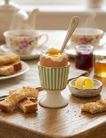 Suport pentru ou Arovo, verde