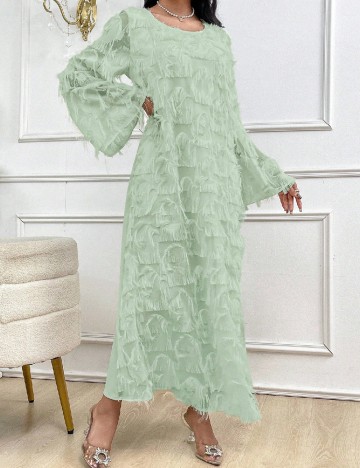 Rochie lunga SHEIN, verde