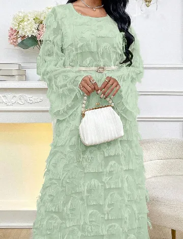 Rochie lunga SHEIN, verde