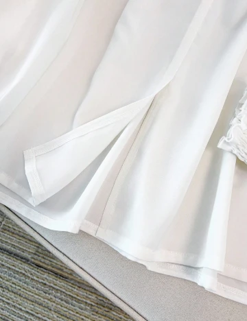 Bluza SHEIN CURVE, alb