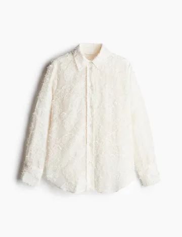 Camasa H&M, ecru