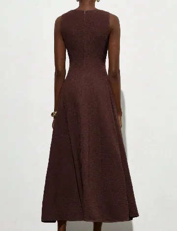 Rochie lunga SHEIN, maro