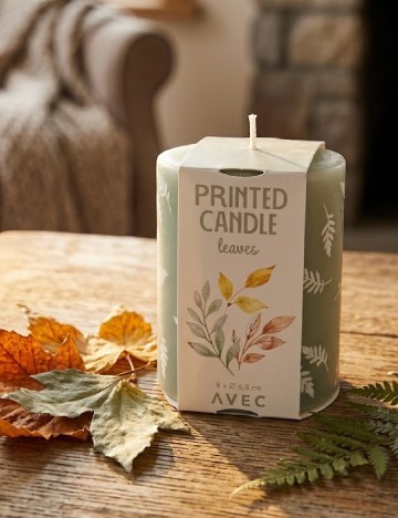 Lumanare decorativa AVEC, verde