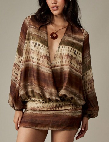 Rochie scurta Missguided, maro