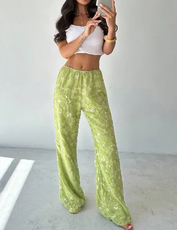 Pantaloni SHEIN, verde