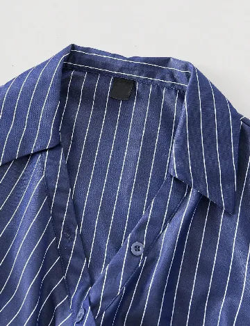 Rochie scurta SHEIN CURVE, albastru