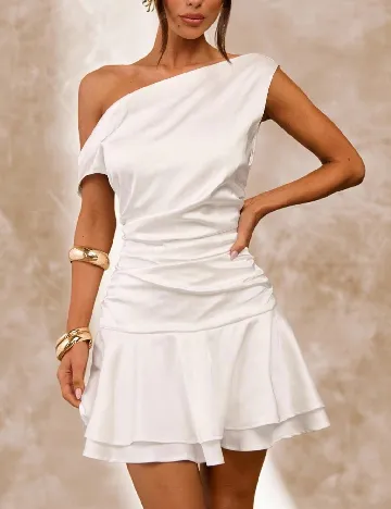 Rochie scurta SHEIN, alb