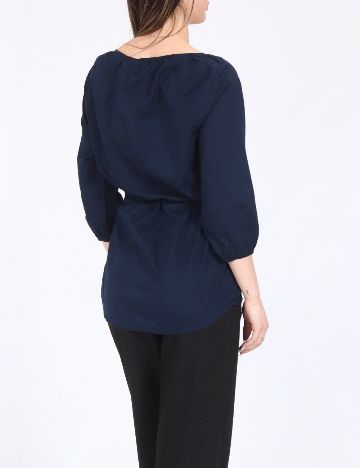 Bluza Bershka, bleumarin