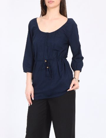 Bluza Bershka, bleumarin