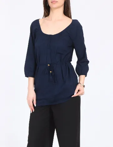 Bluza Bershka, bleumarin