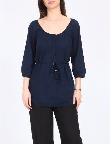 Bluza Bershka, bleumarin