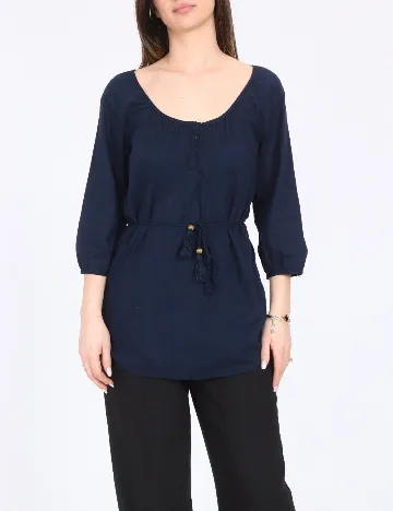 Bluza Bershka, bleumarin