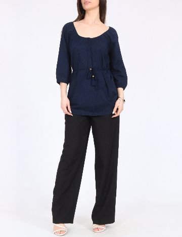 Bluza Bershka, bleumarin