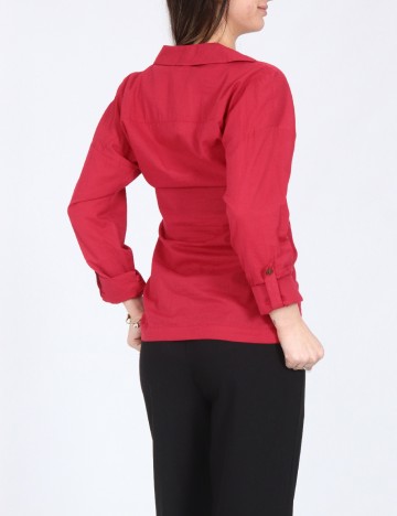 Camasa Bershka, rosu