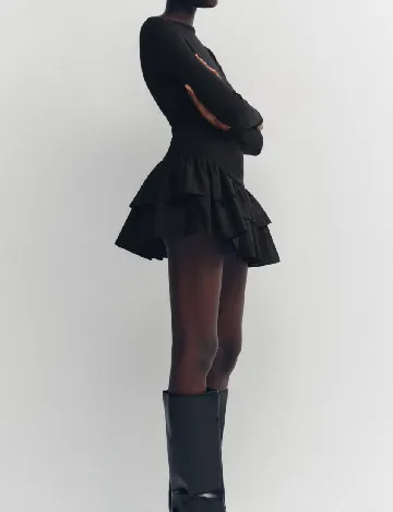 Rochie scurta Zara, negru