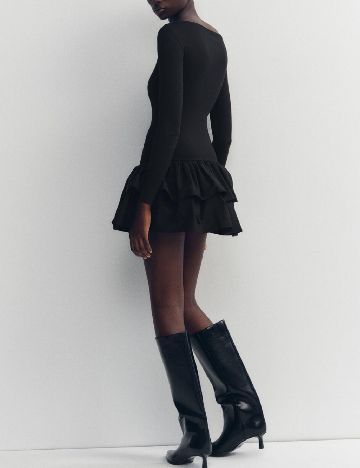 Rochie scurta Zara, negru