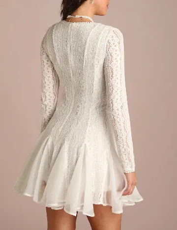 Rochie scurta SHEIN, alb