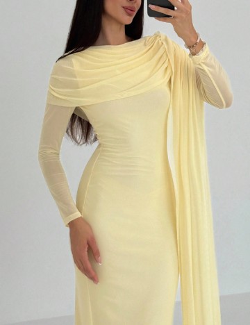 Rochie lunga SHEIN, galben