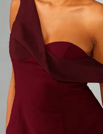 Rochie scurta Missguided, visiniu