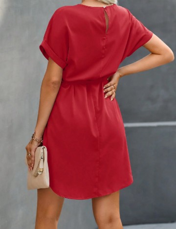 Rochie scurta SHEIN, rosu
