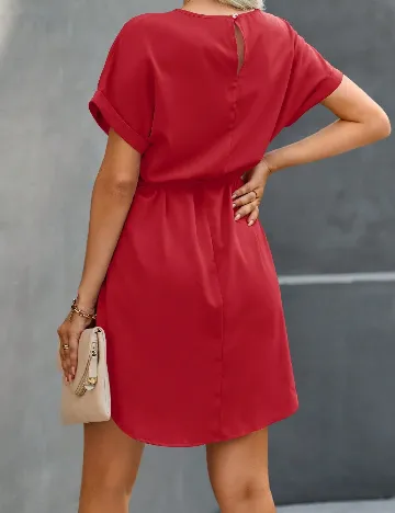 Rochie scurta SHEIN, rosu