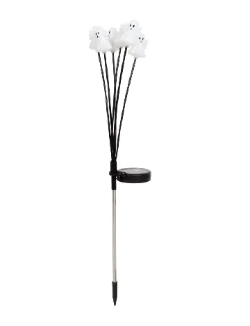 Lampa solara ACTION, alb/negru