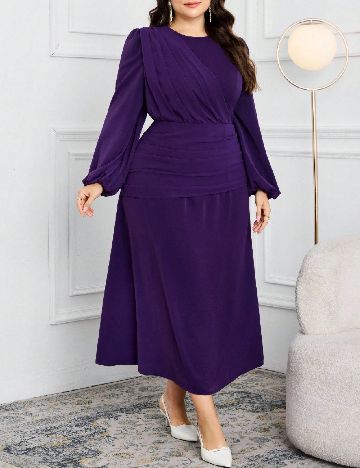 Rochie medie SHEIN CURVE, mov