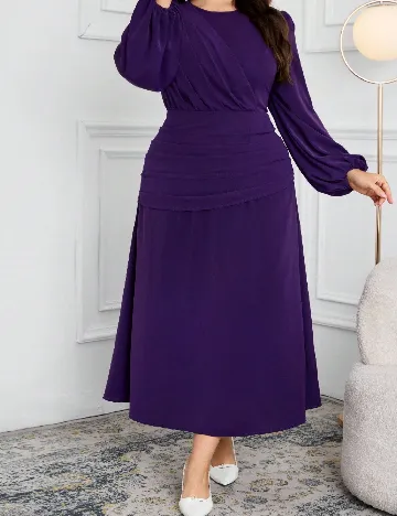 Rochie medie SHEIN CURVE, mov