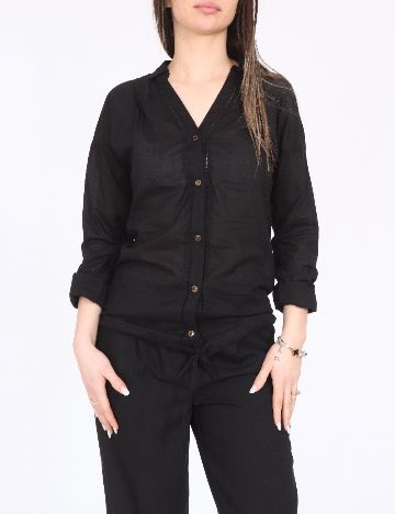 Camasa Bershka, negru