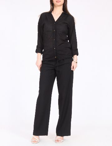 Camasa Bershka, negru