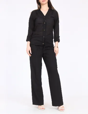 Camasa Bershka, negru