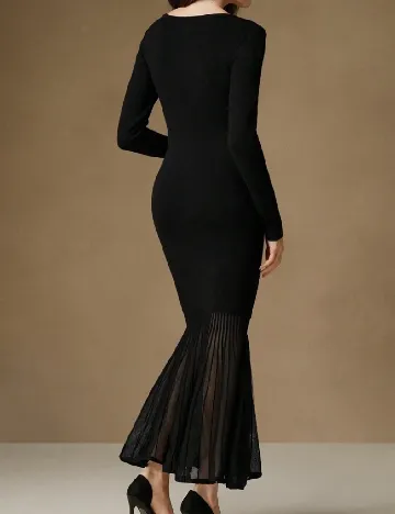 Rochie lunga Anewsta, negru