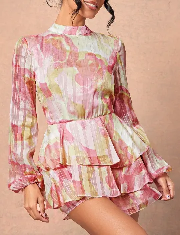 Salopeta SHEIN, mix culori