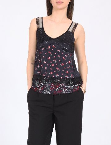 Top Zara, negru