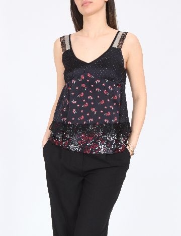 Top Zara, negru